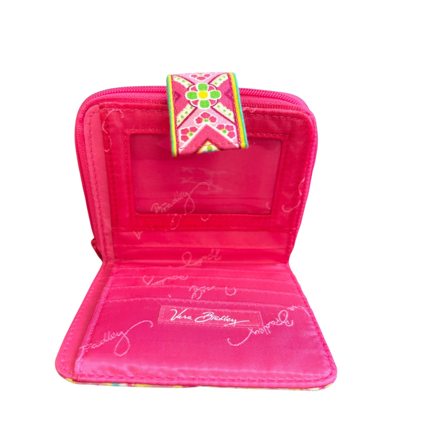 VERA BRADLEY PINK PAISLEY WALLET 258 OS