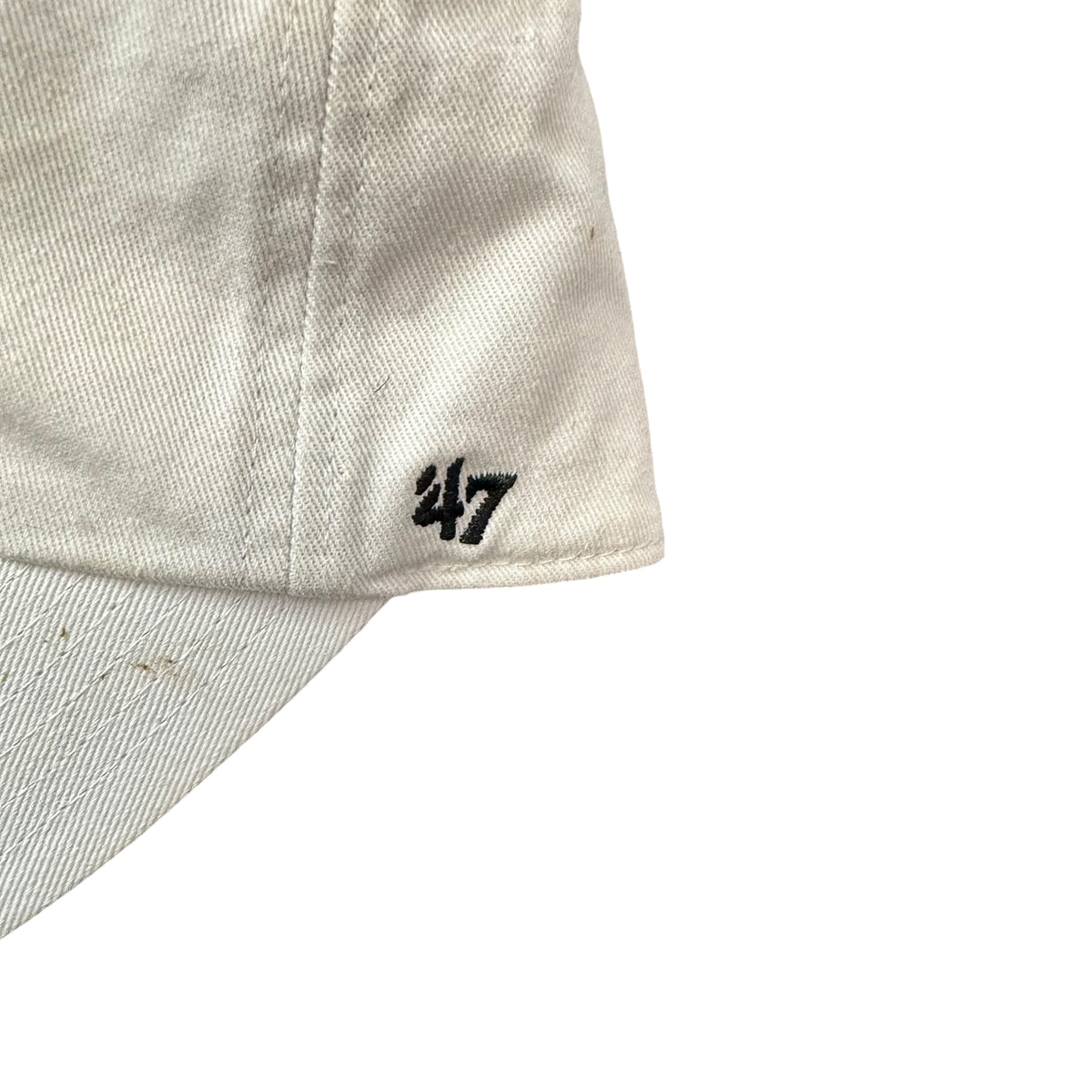 WHITE CHICAGO CUBS CAP 58 OS *SPOT ON BILL