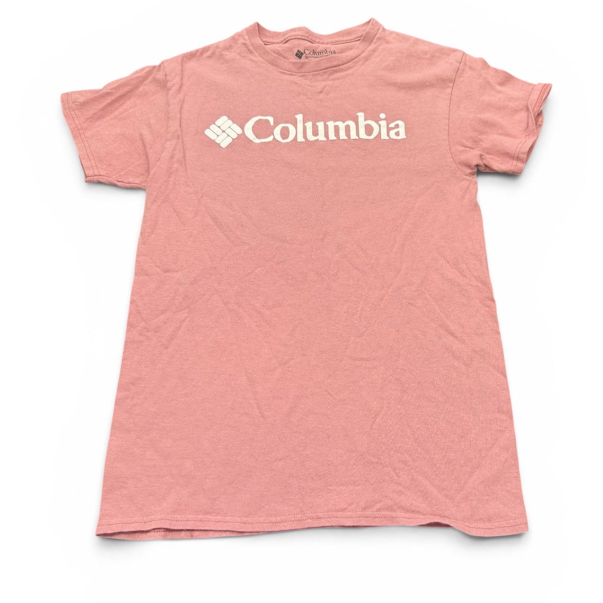 COLUMBIA PINK TEE 213 SMALL