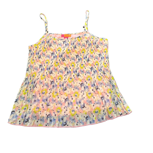 CATCH MY I FLORAL PLEATED BLOUSE Y2K 100 MEDIUM