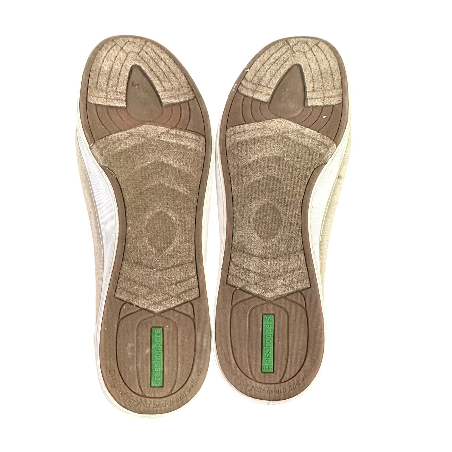 GRASSHOPPER ORTHOLITE TAN LOAFERS 219 SZ 8.5