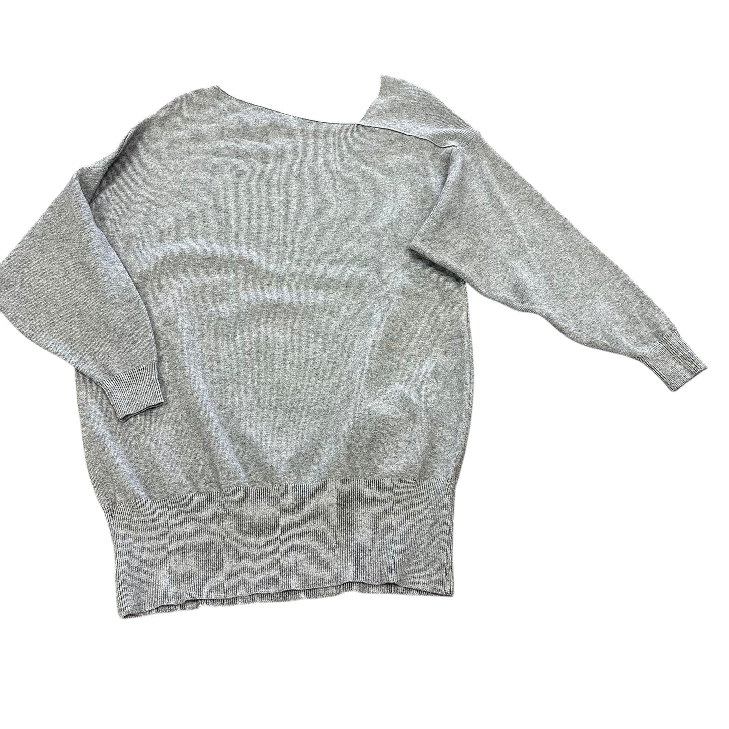 WISHLIST GRAY TUNIC SWEATER 100 S/M