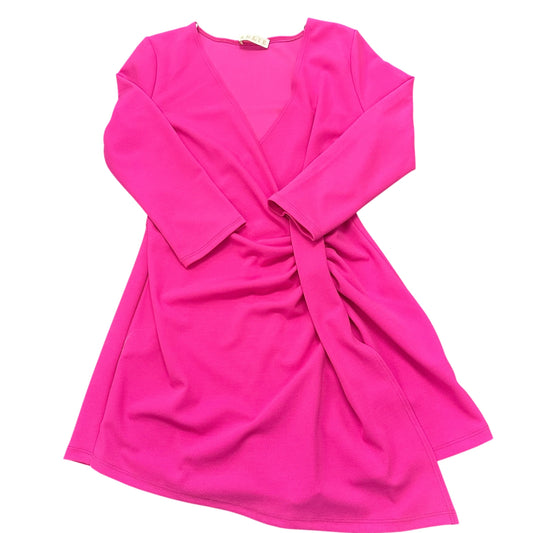 KARLIE PINK LONG SLEEVE ROMPER 100 MEDIUM
