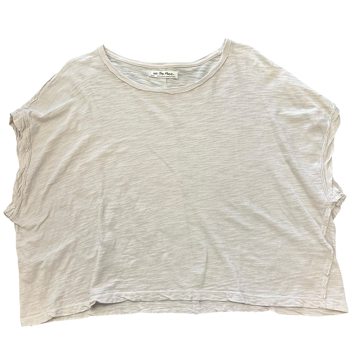 WE THE FREE TAN SAND COLORED SHIRT 27 SMALL