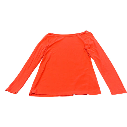 OLD NAVY BLOOD ORANGE LONG SLEEVE SHIRT 230 XL