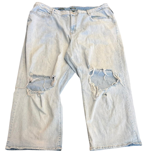 WILD FABLE HIGH RISE BAGGY BLUE JEANS LIGHT WASH 249 SZ 24