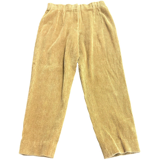 BIELLA COLLEZIONI VINTAGE TAN CORDUROY PANTS 250 SZ 8