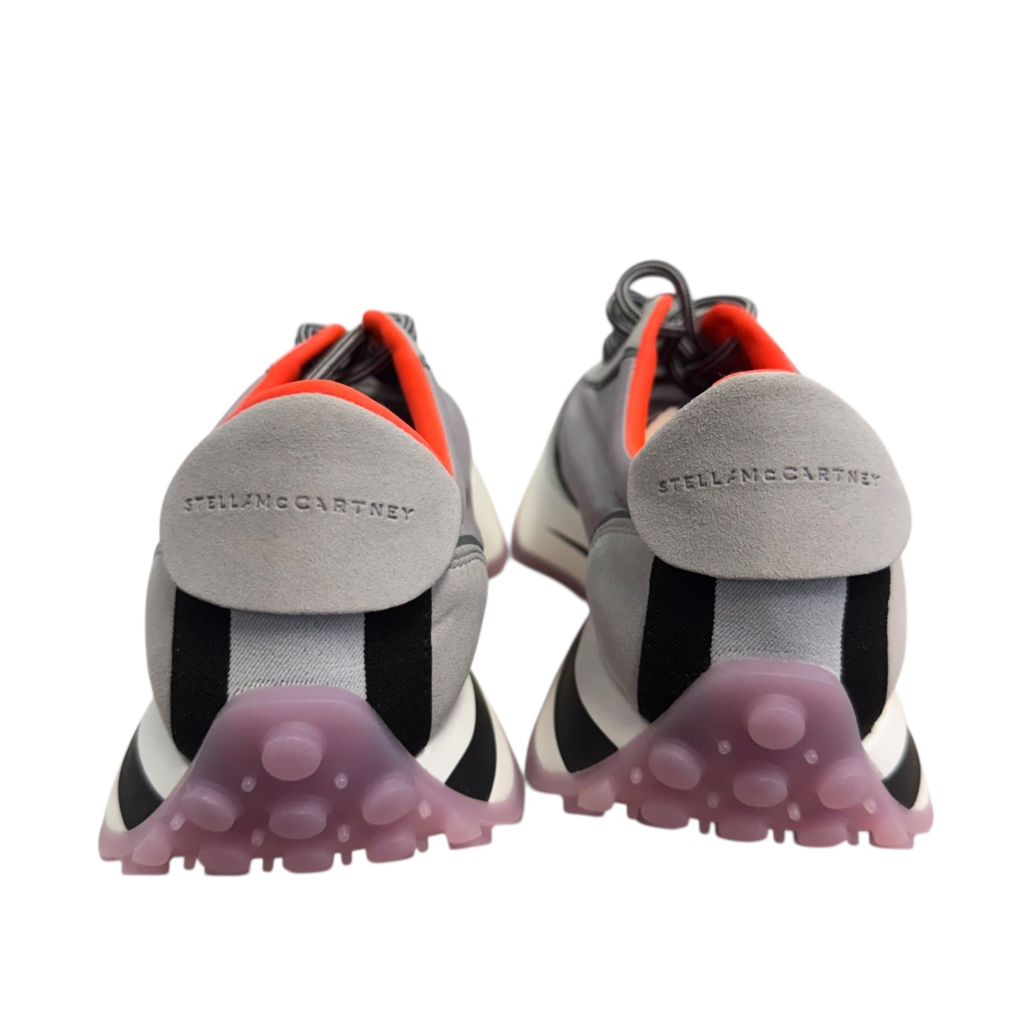 STELLA MCCARTNEY WOMENS SNEAKER RECYCLED POLYESTER SMOKE GRAY SZ 41 10 NWB $650