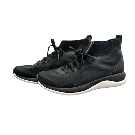 LULULEMON CHARGEFEEL WORKOUT MID SNEAKERS BLACK 100 SZ 9.5