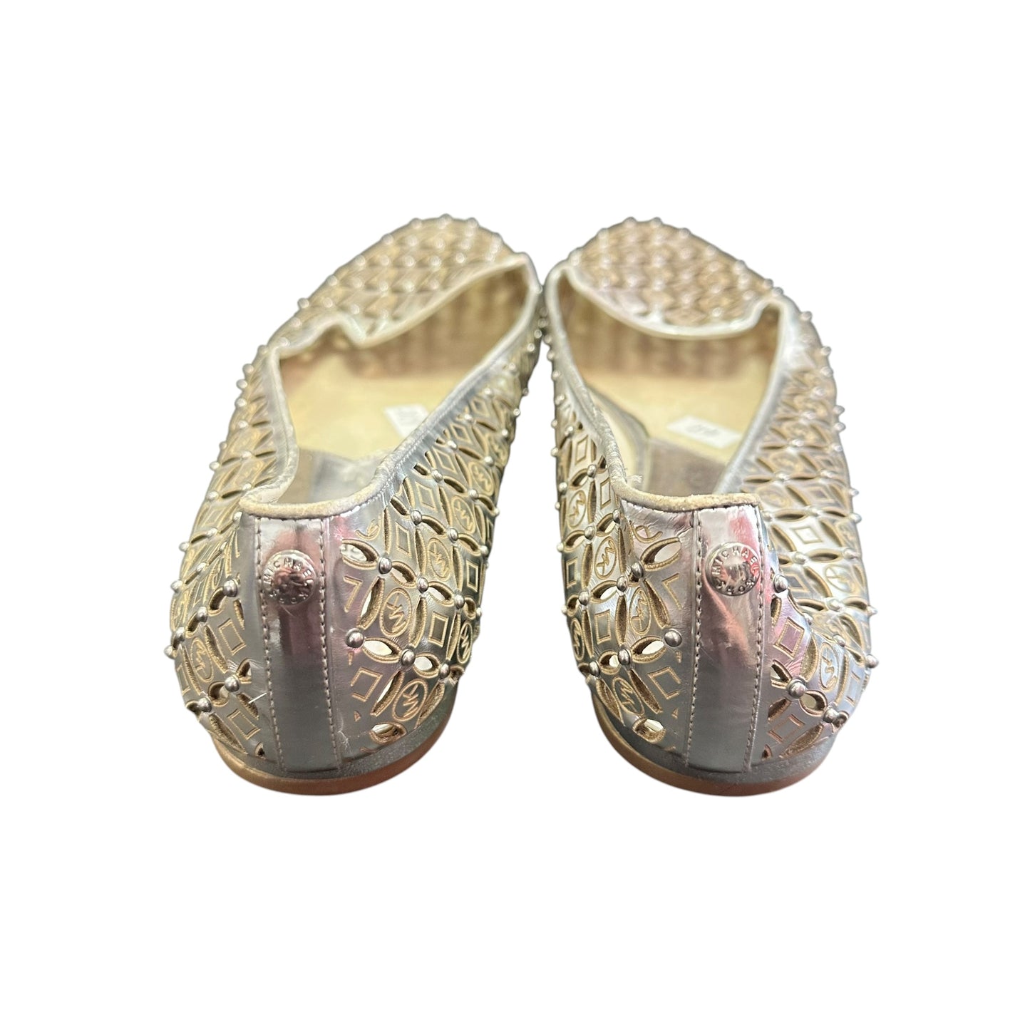 MK MICHEAL KORS SILVER FLATS 219 SZ 9