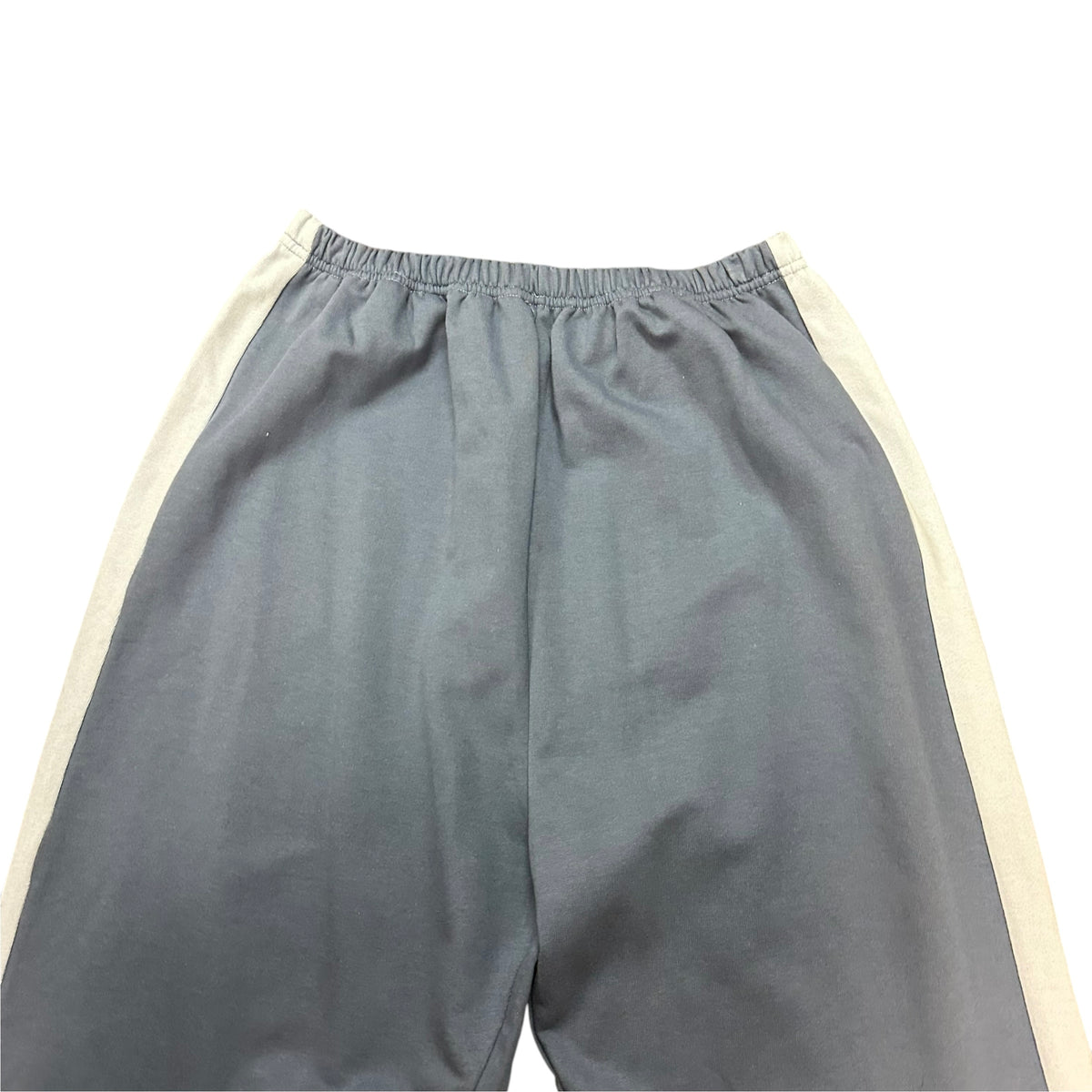 BLUE WIDE LEG HIGH RISE SWEATPANTS 100 1/2X