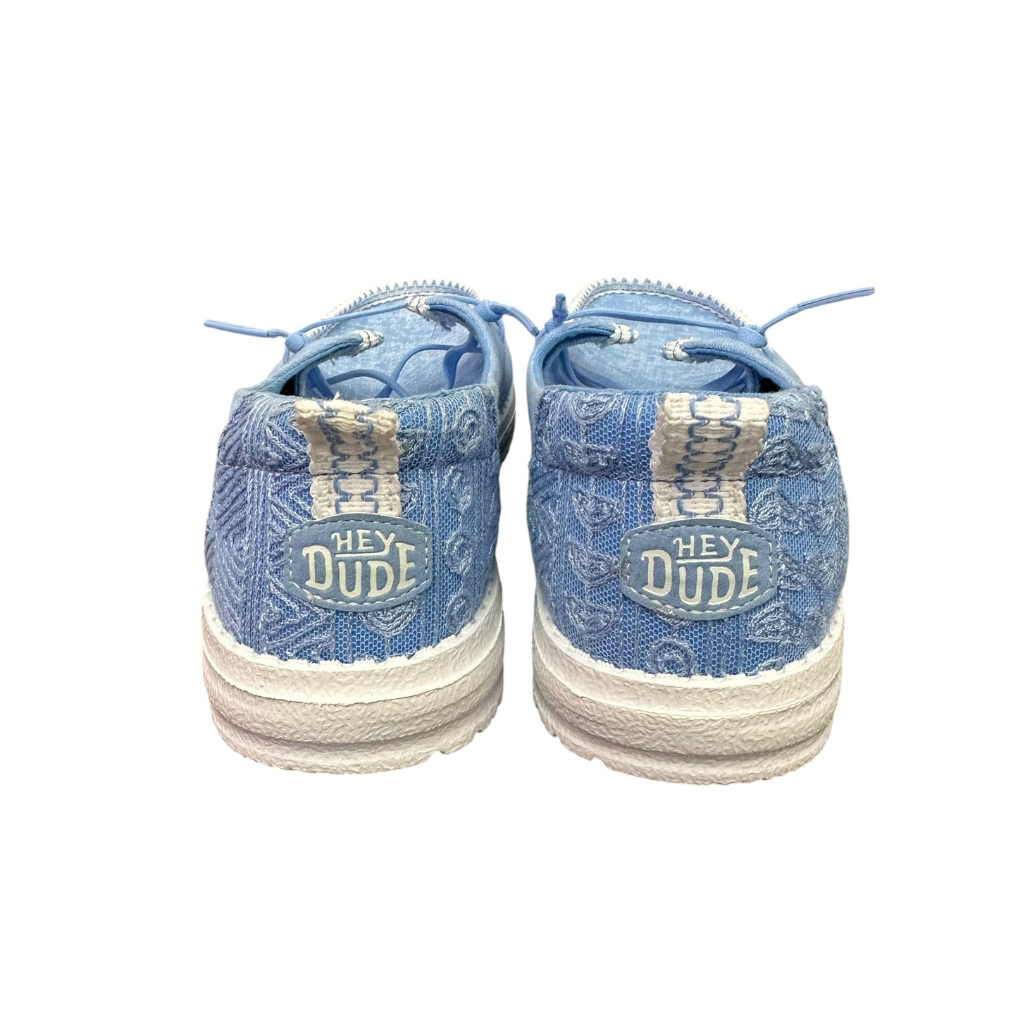 HEY DUDE NWIB WENDY SURF WASH SLIP ON SHOES 56 SZ 8