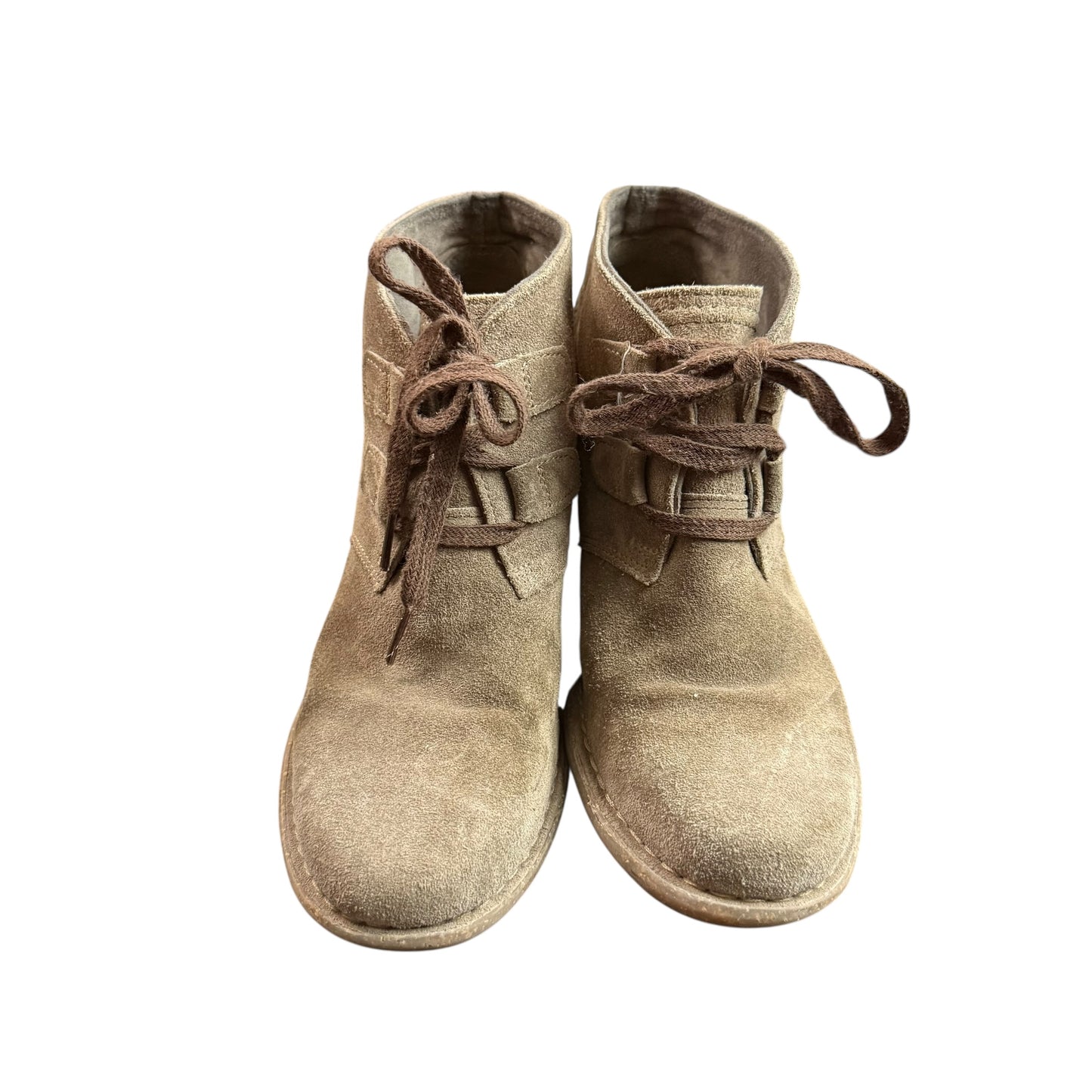 CLARKS CARLETA LYON SUEDE ANKLE BOOT 251 SZ 8M