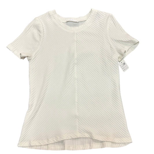 CES FEMME DIAGONAL RIBBED TOP 38 MEDIUM