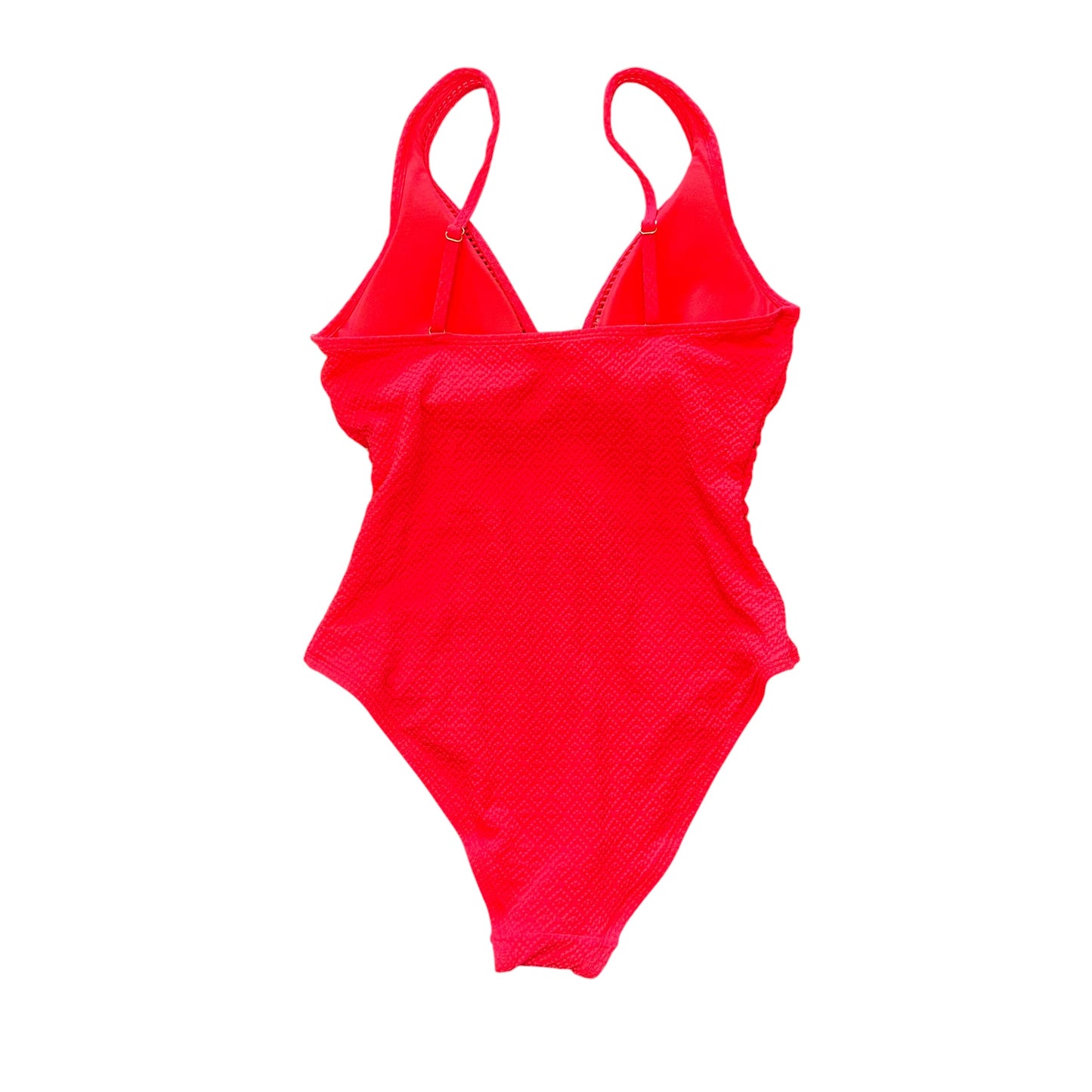 TIME & TRU NEON PINK SWIMSUIT NWT 263 MEDIUM