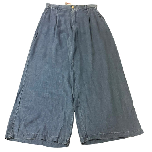 BLU PEPPER DENIM WIDE LEG TROUSERS NWOT 262 MEDIUM