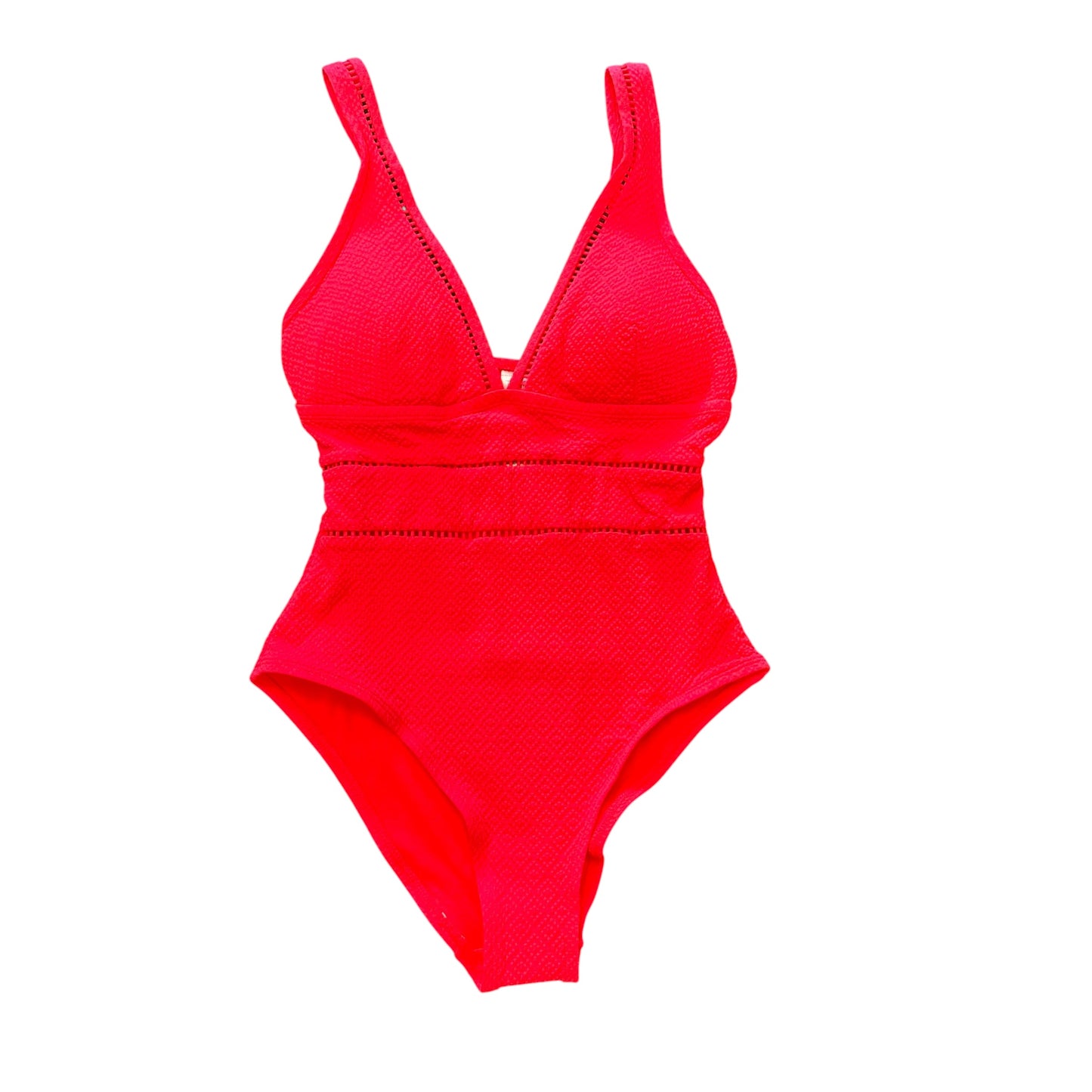 TIME & TRU NEON PINK SWIMSUIT NWT 263 MEDIUM