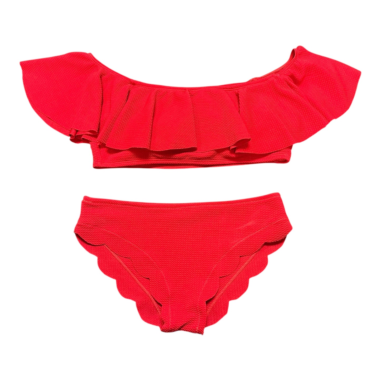 RED 2 PC BIKINI SWIMSUIT 27 SMALL