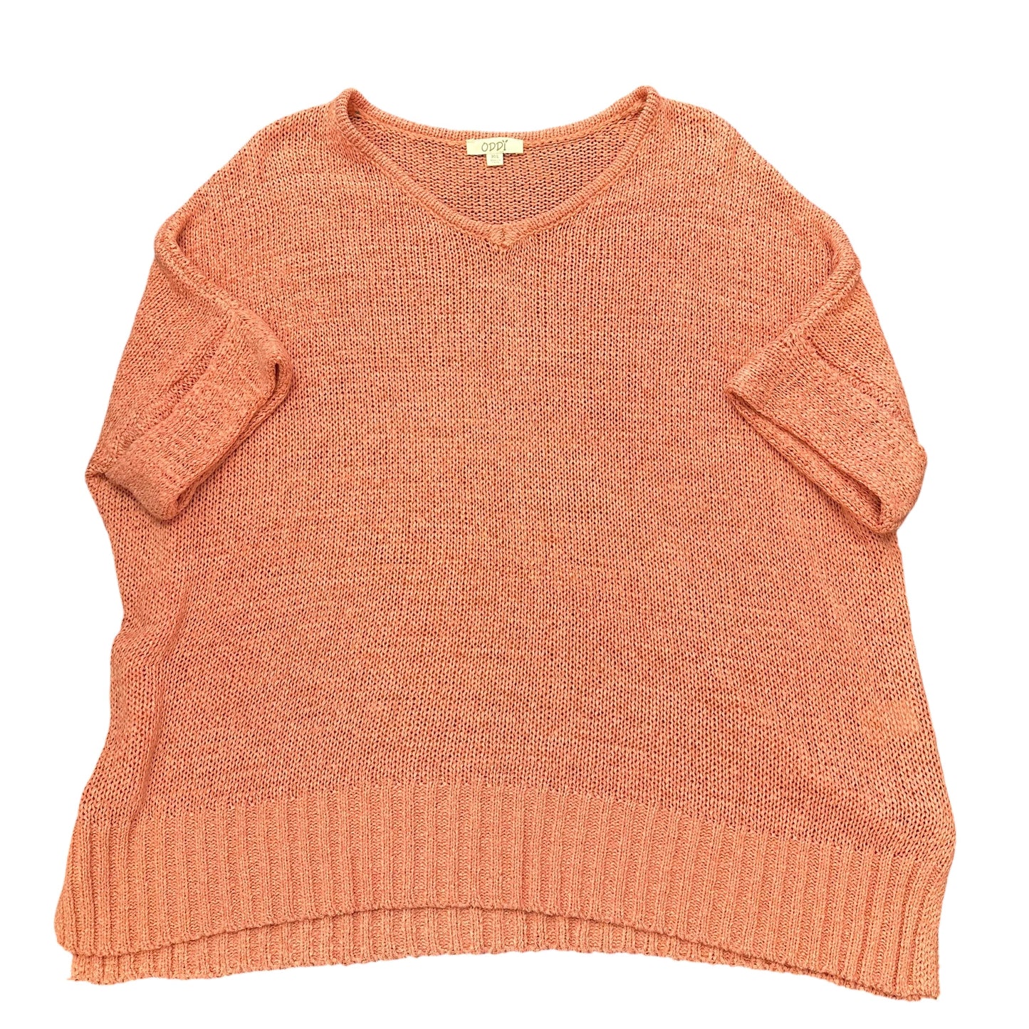 ODDI PEACH LOOSE KNIT SWEATER 280 M/L