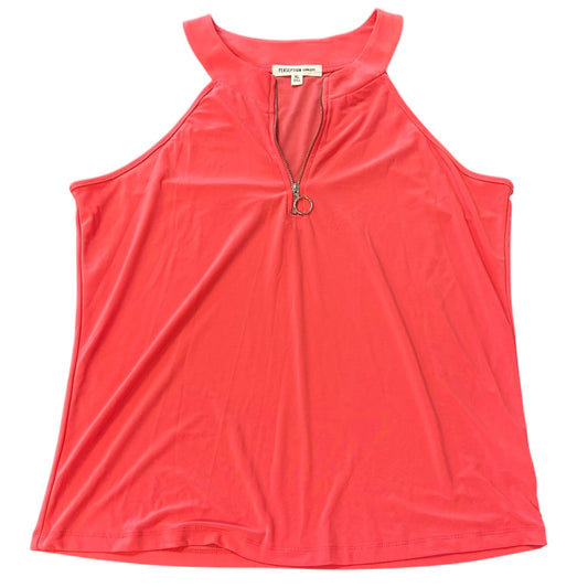 PERSEPTION CONCEPT CORAL SLEEVELESS BLOUSE 276 XL