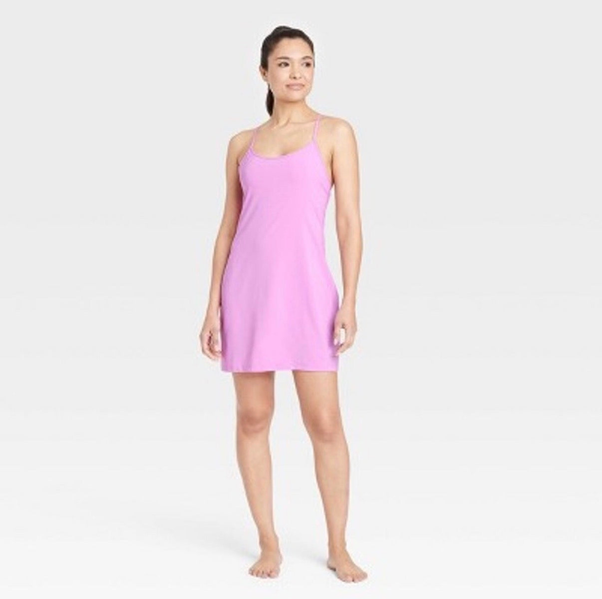 ALL IN MOTION PINK ATHLETIC DRESS 100 XS
