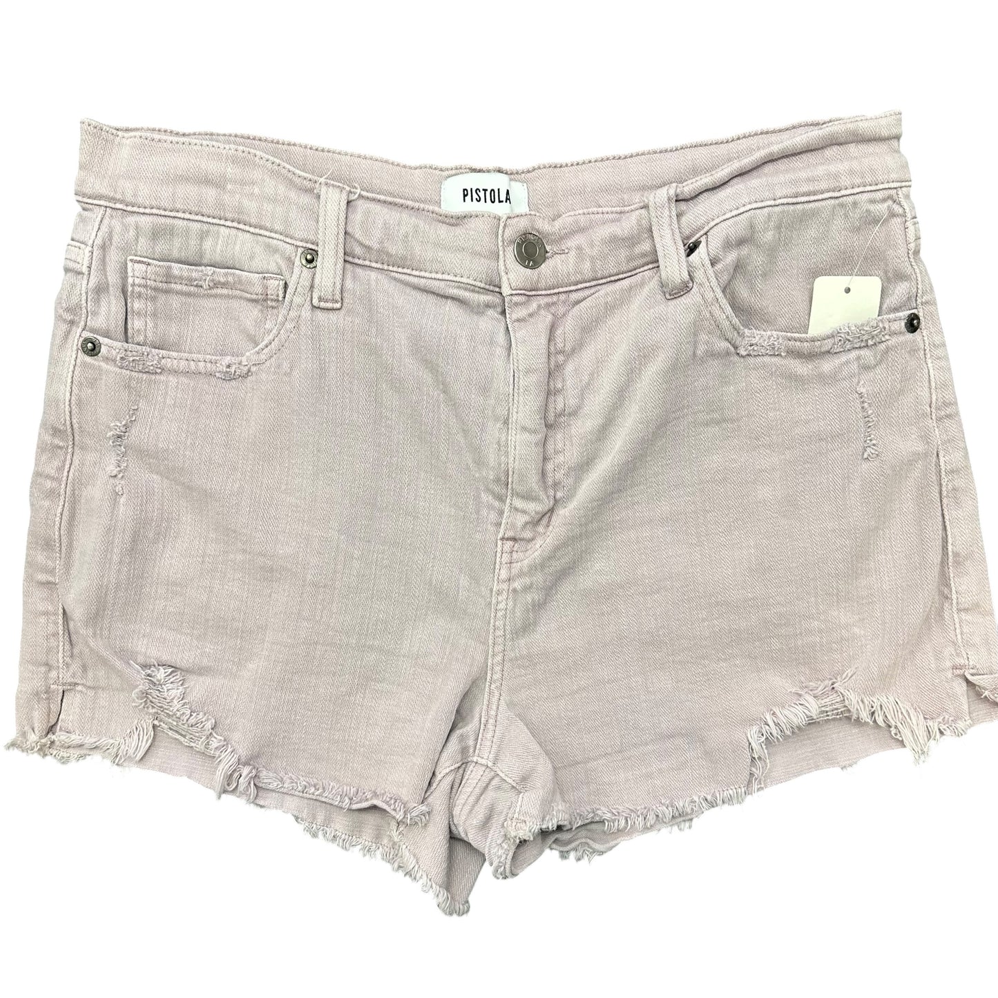 RISEN PINK CUT OFF DENIM SHORTS 100 XL