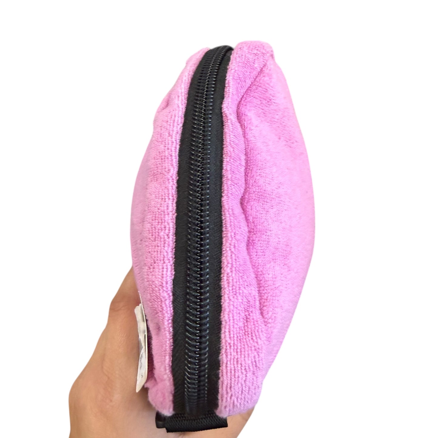 PUMA PINK TERRY CLOTH CROSSBODY PURSE