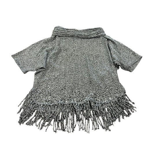 NY COLLECTION BLACK WHITE SWEATER 60 XL PETITE