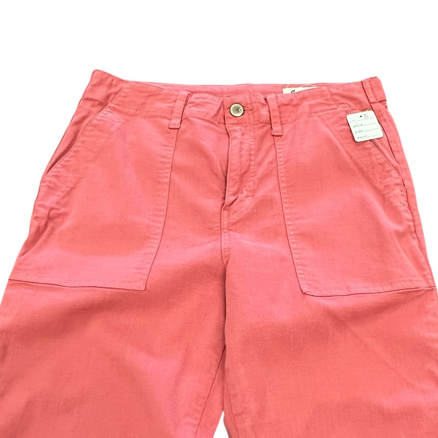 COSMIC BLUE LOVE PINK ANKLE JEANS 8 Sz 30