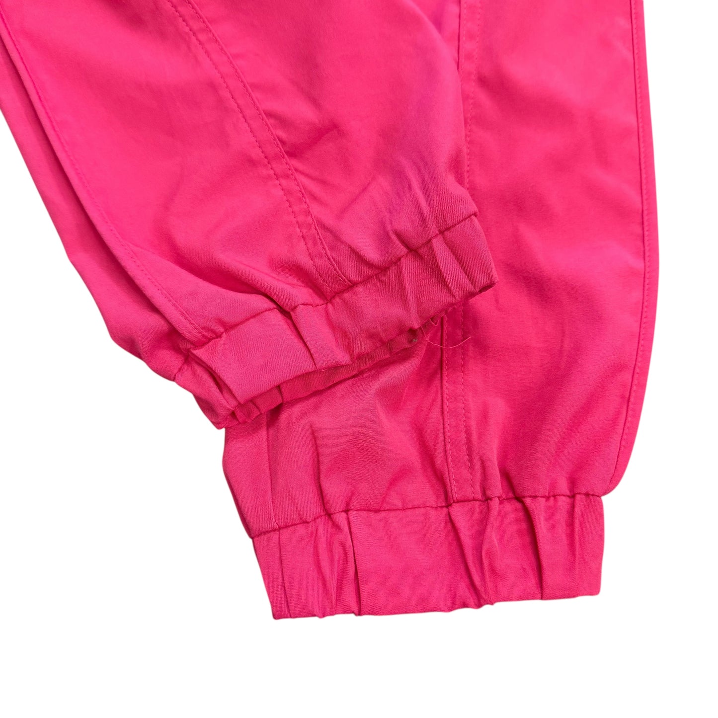 NEW IN PINK WINDBREAKER PANTS 14 SMALL
