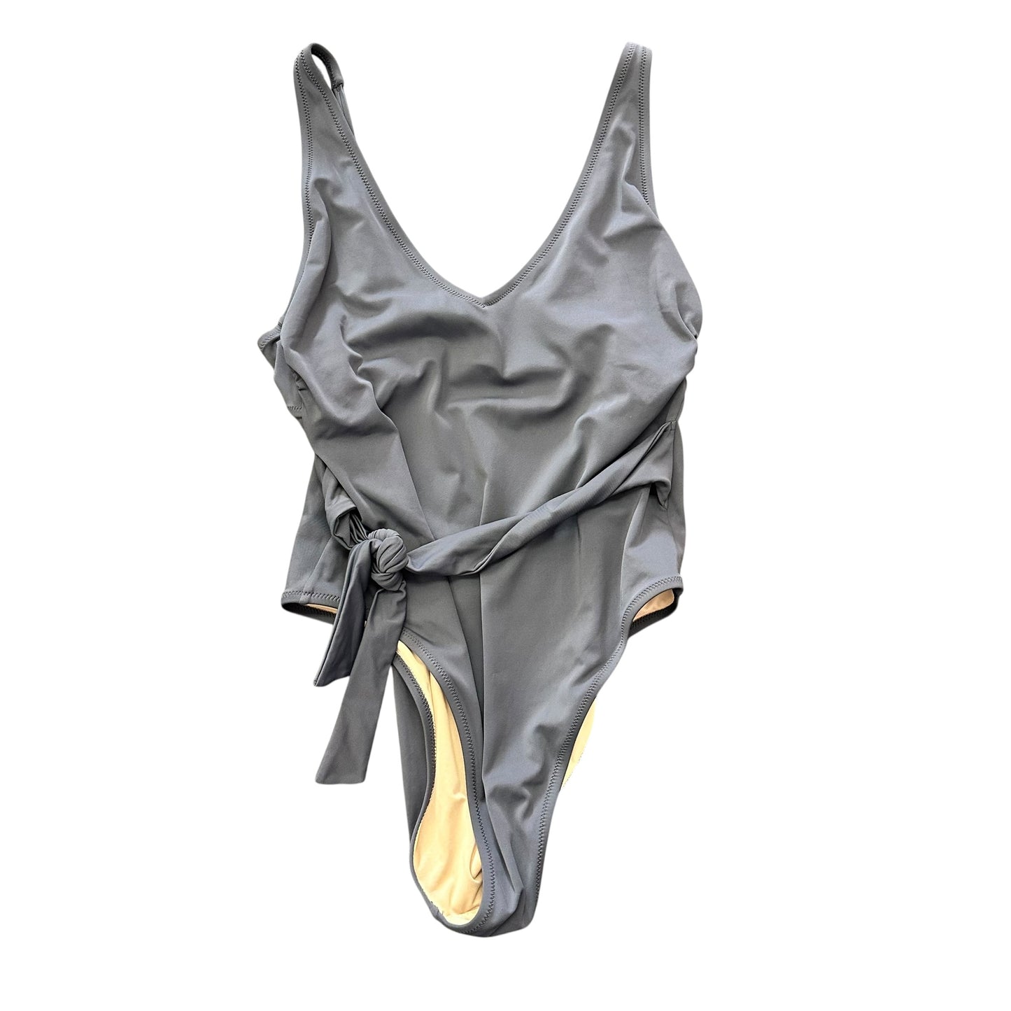 SHADE & SHORE NAVY ONE PC SWIMSUIT 143 LARGE