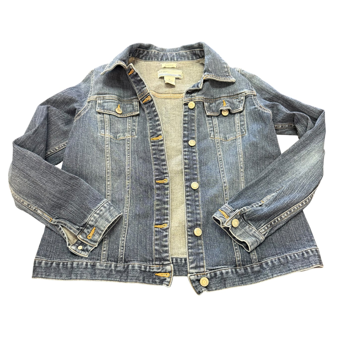 OLD NAVY MATERNITY DENIM BLUE JACKET 139 MEDIUM