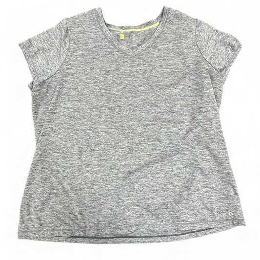 XERSION GRAY ACTIVE WEAR SHIRT 100 2X