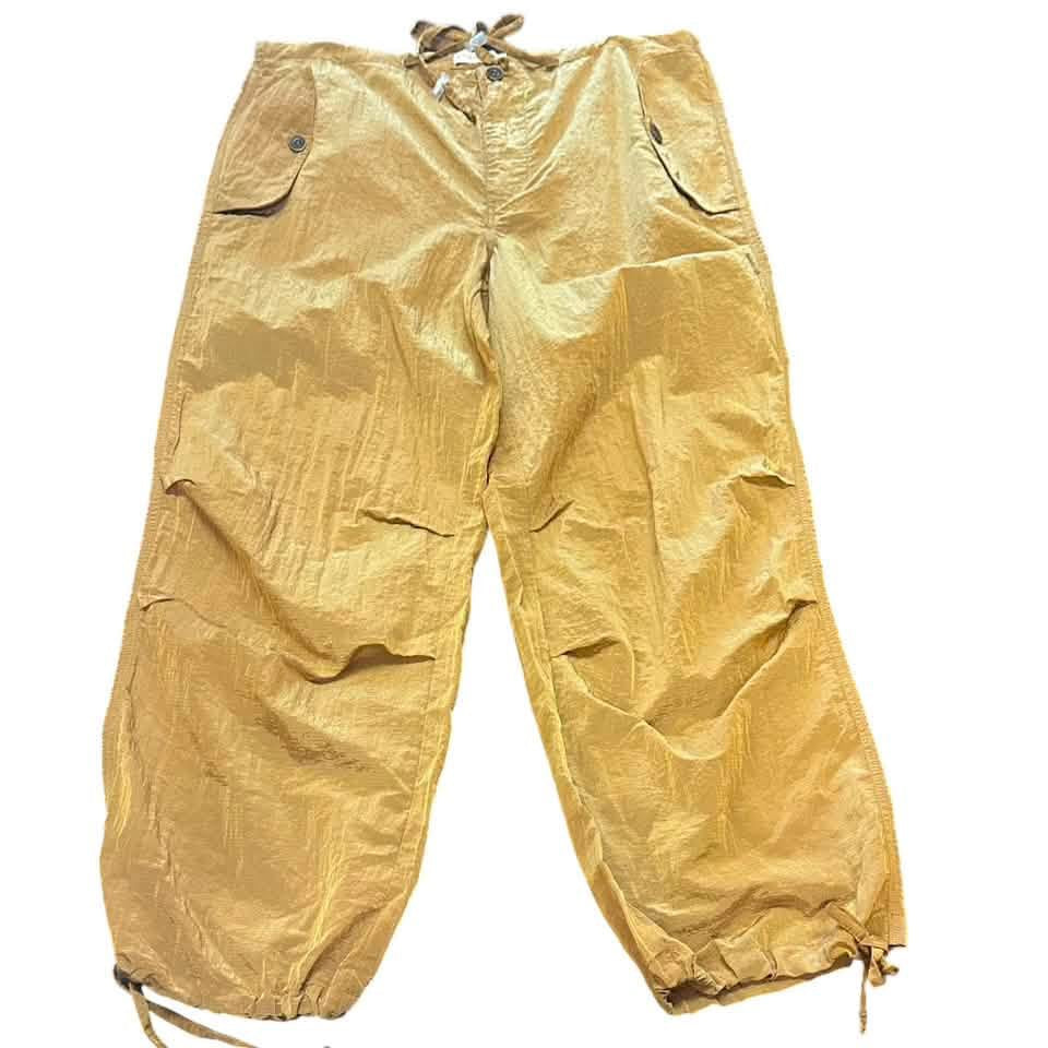 SINCERELY JULES GOLDISH WINDBREAKER PANTS NWOT 100 MEDIUM