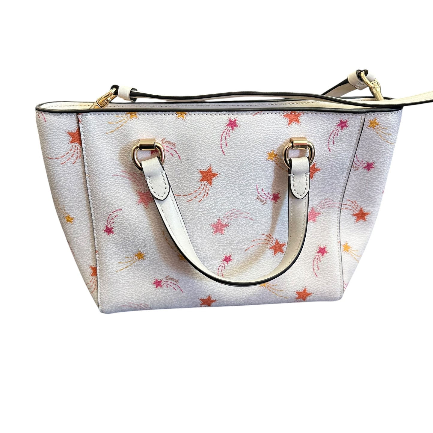 COACH BEIGE STAR CROSSBODY 100 OS