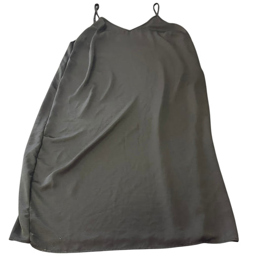 A NEW DAY BLACK SATIN SLIP DRESS 57 3X