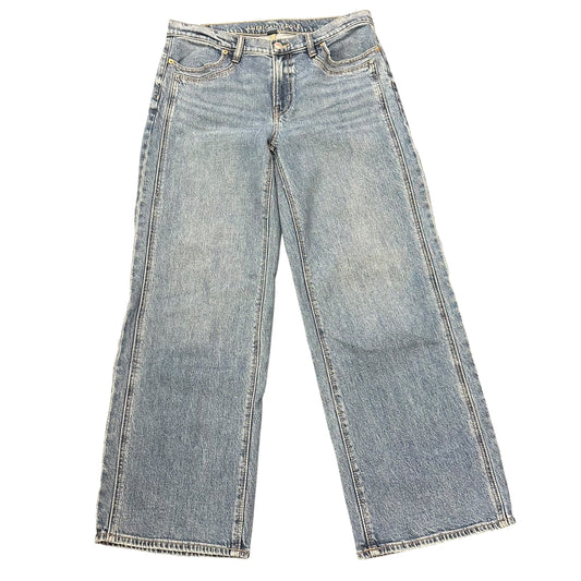 AMERICAN EAGLE STOVEPIPE DENIM BLUE JEANS 100 SZ 8