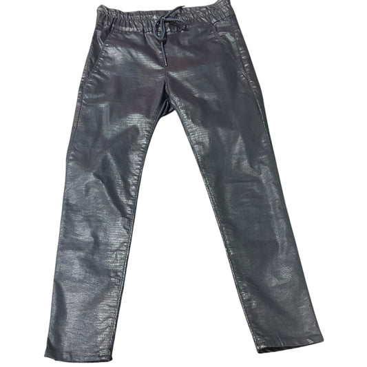 FLOG NAVY SNAKESKIN JOGGERS 100 SZ 25