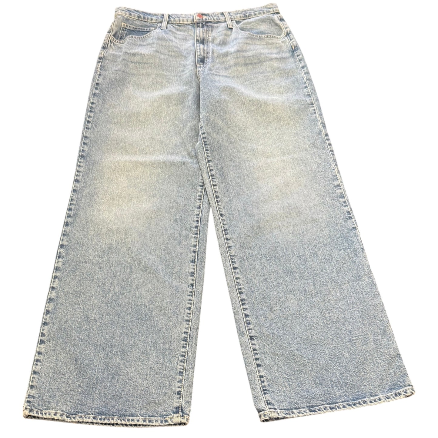 UNIVERSAL THREADS HIGH RISE WIDE LEGS BLUE JEANS NWT 100 SZ 16