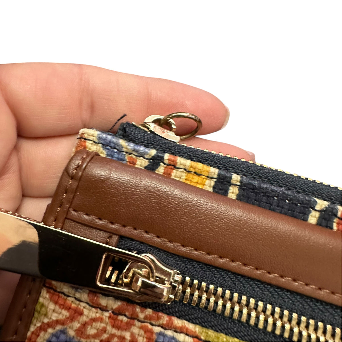 SPARTINA 449 PAISLEY LEATHER WALLET 200 FLAW*