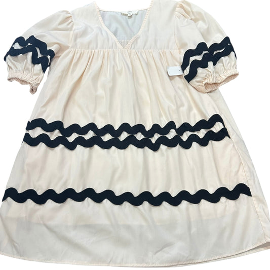 ENTRO RIC RAC DARLING BABYDOLL DRESS 14 SMALL