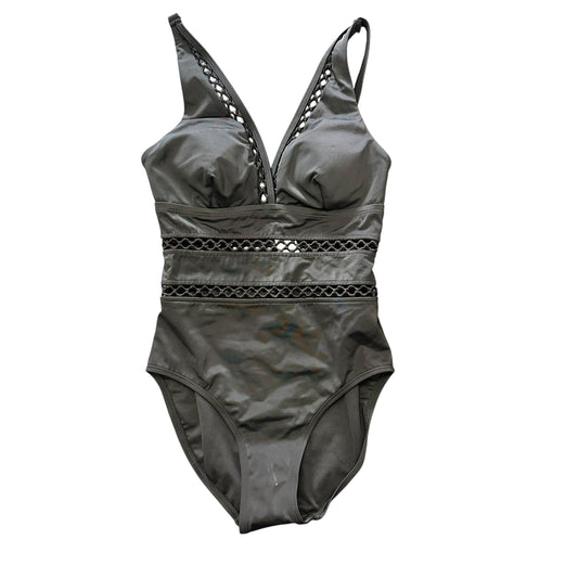 SWIMSUITS FOR ALL BLACK ONE PIECE 44 SZ 2