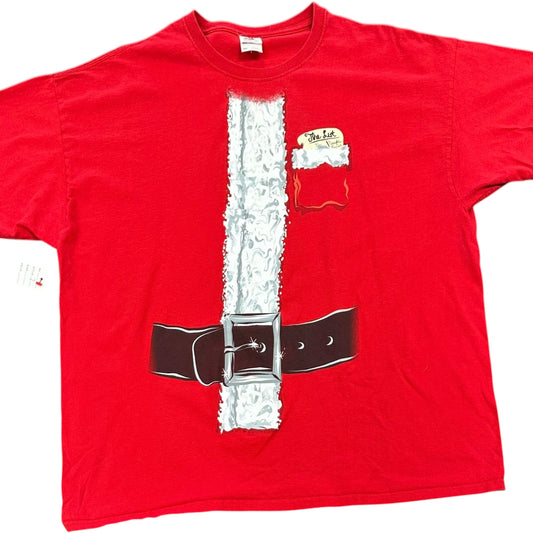 CHRISTMAS TSHIRT RED SANTA OUTFIT TOP 7 2XL