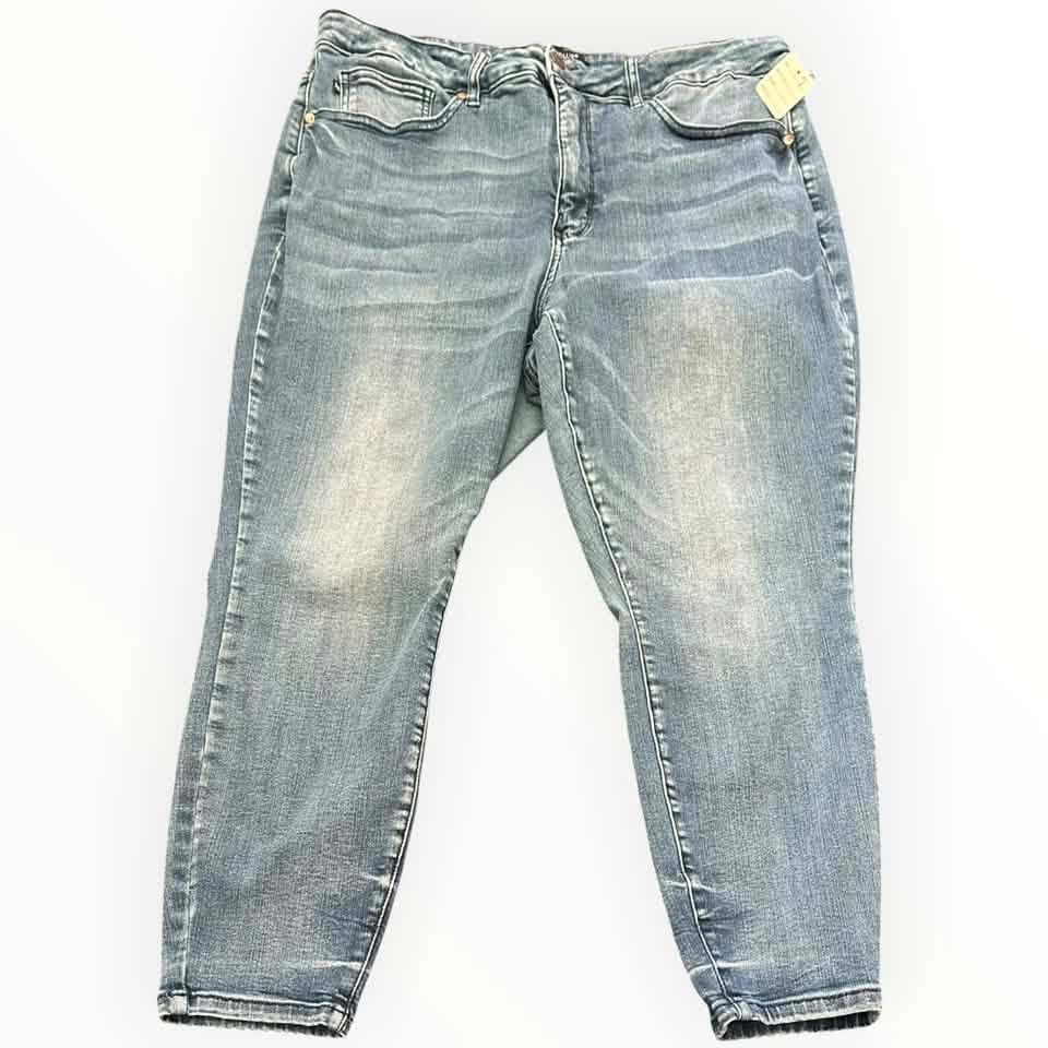 JUDY BLUE SKINNY FIT DENIM JEANS 7 SZ 20W