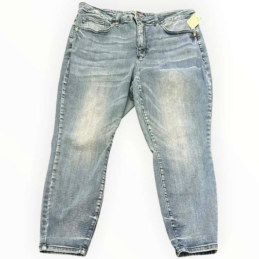 JUDY BLUE SKINNY FIT DENIM JEANS 7 SZ 20W