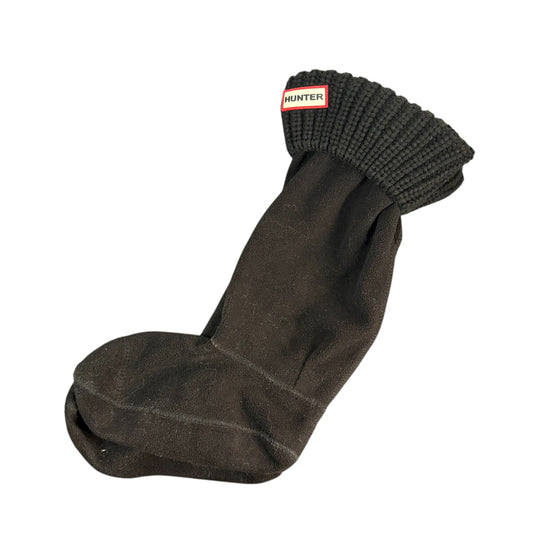 HUNTER BLACK TALL BOOTS FLEECE SOCKS 241