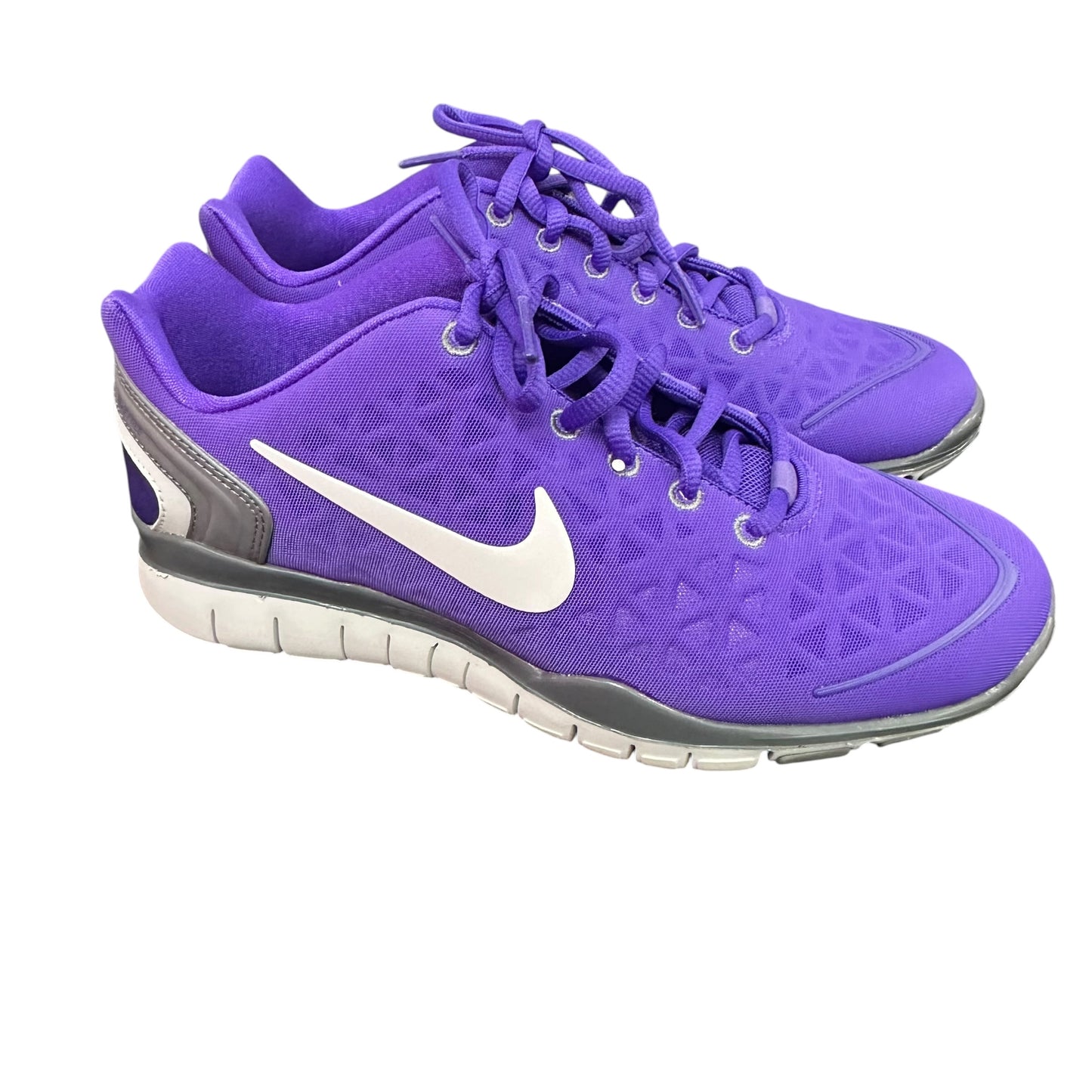 NIKE PURPLE RUNNING SNEAKERS 100 NWIB SZ 7