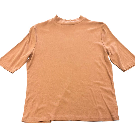 A NEW DAY CAMEL MOCKNECK TOP 121 LARGE