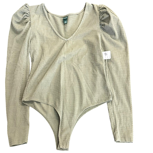WILD FABLE OLIVE GREEN BODYSUIT 240 XXL