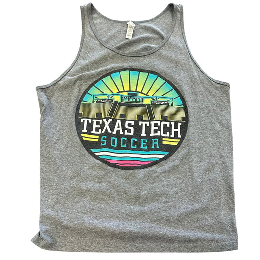 TEXAS TECH GRAY SOCCER TANK TOP 233 LARGE